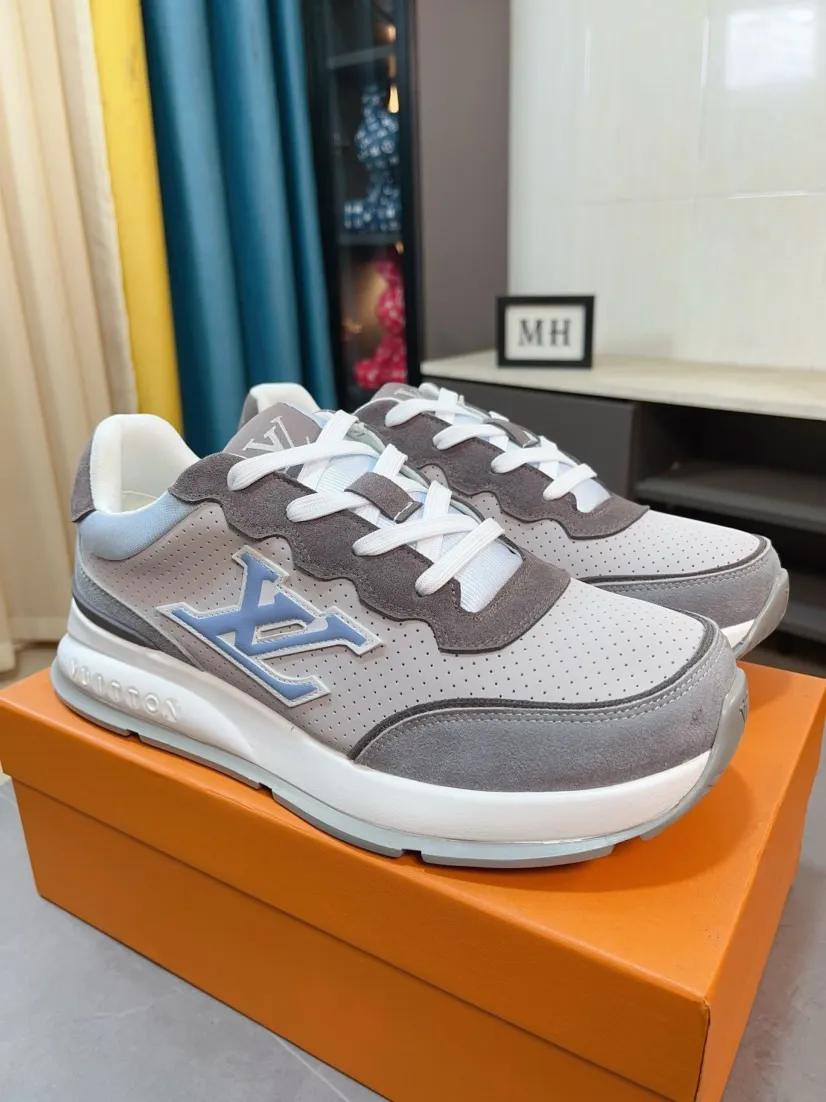 Men's shoes💰438🌹🌹[LV]🌹High-end brand of men's shoes: Official website 1:1 Latest masterpiece: The upper is made of Italian imported first-layer cowhide with special materials➕Full genuine leather lining🔥, making walking more convenient and comfortable! Exclusive new style, stunning work [color]! Create a fashionable personality to set off your uniqueness! A must-have for trendy men! Classic🔥Number: 38-44